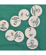 Lot of Vintage 1950/60s Milk Bottle Caps Tops Wooden Inserts Lot Of 10 - $183.60 MXN