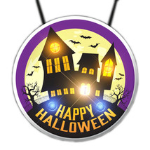 Flashing Haunted House Necklace - £18.31 GBP