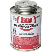 Oatey 30821 Cement, 8-Ounce, Milky-Clear - $21.73