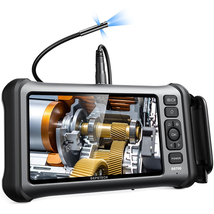 7&#39;&#39; IPS Screen Borescope, Triple Lens Endoscope Camera with Light, Sound Recordi - £321.60 GBP