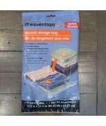 VACUUM STORAGE BAG Large Clear Plastic Zip-Lock w Handle 17.5”x27.5”  1B... - $133.23 MXN