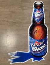 Vintage Labatt Beer Tin Canadian Beer Bottle Sign 1997 - $59.99