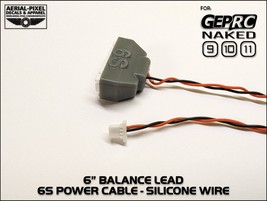 GEPRC Naked GoPro GP9, GP10 or GP11 LiPo Balance Lead Power Connector Cable - £11.76 GBP