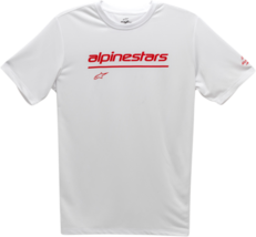 Alpinestars Mens Tech Line Up Performance T-Shirt Shirt Tee Shirt White XL - £26.42 GBP