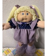 Vintage Cabbage Patch Kid Girl Lemon Hair Blue Eyes Head Mold #5 KT Fact... - $245.00