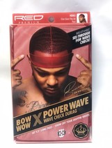 Red Premium Bow Wow X Power Wave Check Durag SEE-THROUGH HD63 Red - £3.94 GBP