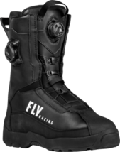 Fly Racing Mens Inversion Double BOA Boot Snow Black 11 - £280.60 GBP