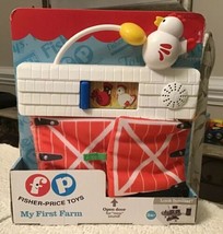 Fisher Price MY FIRST FARM Cloth Book - New in Original Packaging, DFP38 - £11.66 GBP