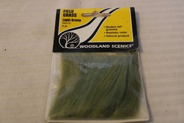 HO Scale Woodland Scenics Field Grass, Light Green 8 grams, #FG173 BNOS - $18.00