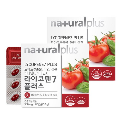Primary image for Natural Plus Lycopene 7 Plus 30g, 60tablets, 2ea