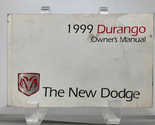 1999 Dodge Durango Owners Manual Handbook OEM B04B11023 - £21.64 GBP