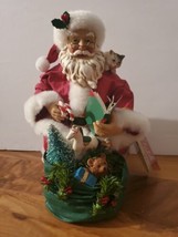 VTG Clothiques Possible Dreams 1998 Santa with Kitten A Purry Friend 713168  - £38.02 GBP