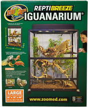 Zoo Med ReptiBreeze Iguanarium Habitat for Large Reptiles 1 count Zoo Med ReptiB - £497.02 GBP