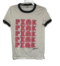 Pink Victoria’s Secret’s Pink White Black Pink Graphic Tee Shirt Size XS - $11.97