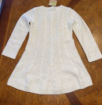 Crazy 8 Beige Speckled Knit Dress Girls Size 4T New - £35.97 GBP