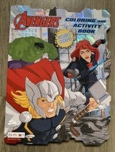 2017 Marvel Avengers Coloring and Activity Book With Stickers NEW - £6.97 GBP