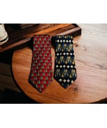 TWO Stonehenge Brand - Cocktail Collection Silk Ties - Microscopic Drinks - $30.75 CAD