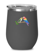 Tumbler Wine Iced Coffee Funny Parrot Bird Lover Animals  - £19.89 GBP