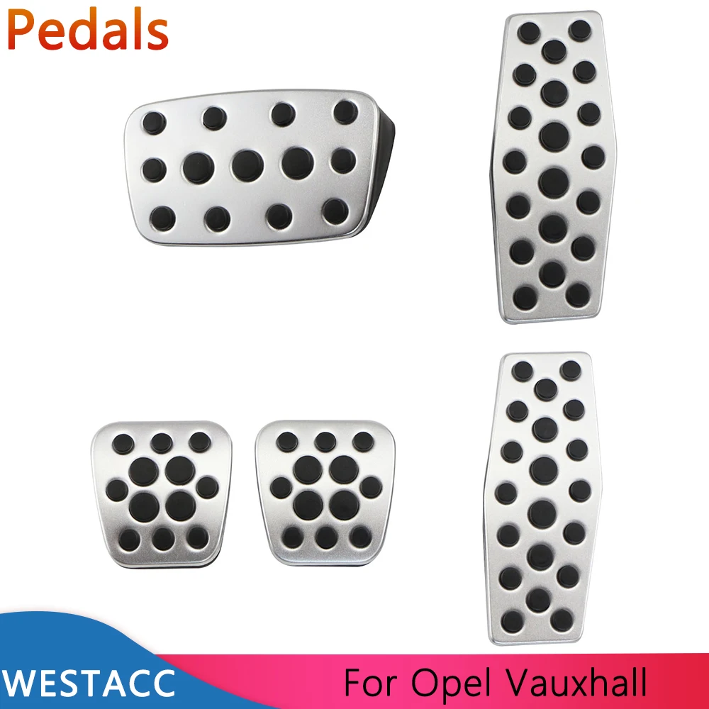 Car Pedals Accelerator Gas Brake Pedal Cover for Opel Mokka Astra J H GTC - $19.45+