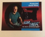 Star Trek Next Generation Trading Card #BTS5 Sound Mixer Alan Bernard - $1.97