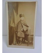 Fancy Dressed Rich Young Man CDV Photo Id&#39;ed Edward Chillman  Dated 1874 - £11.69 GBP