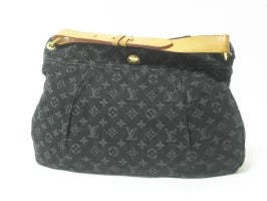 Louis Vuitton Denim Mahina XS Shoulder Bag Black - £2,274.05 GBP