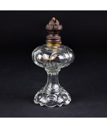 US Glass Moon Night Oil Lamp, Antique EAPG c1904 Miniature Daisy, 9873 4... - £27.45 GBP