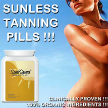 Sunkissed Tanning Pills Tablets Instant Bronzed Tan Sexy Bronzed Glow - £20.68 GBP