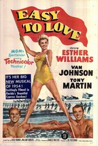 Easy to Love Original 1953 Vintage One Sheet Poster - £258.46 GBP