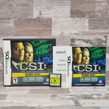 Nintendo DS CSI: Deadly Intent-The Hidden Cases CIB Complete Tested  - $9.89