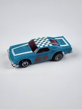 Ideal TCR Lighted Blazers Chevelle Blue Slotless Slot Car Glow in Dark Tested - £19.38 GBP