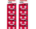 Toshiba LR44 AG13 Alkaline 1.5 Volt Batteries x20 - £5.74 GBP+