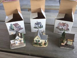 Vintage 1992 The Americana Collection LOT Of 3 Houses Buildings Marshals... - $17.93