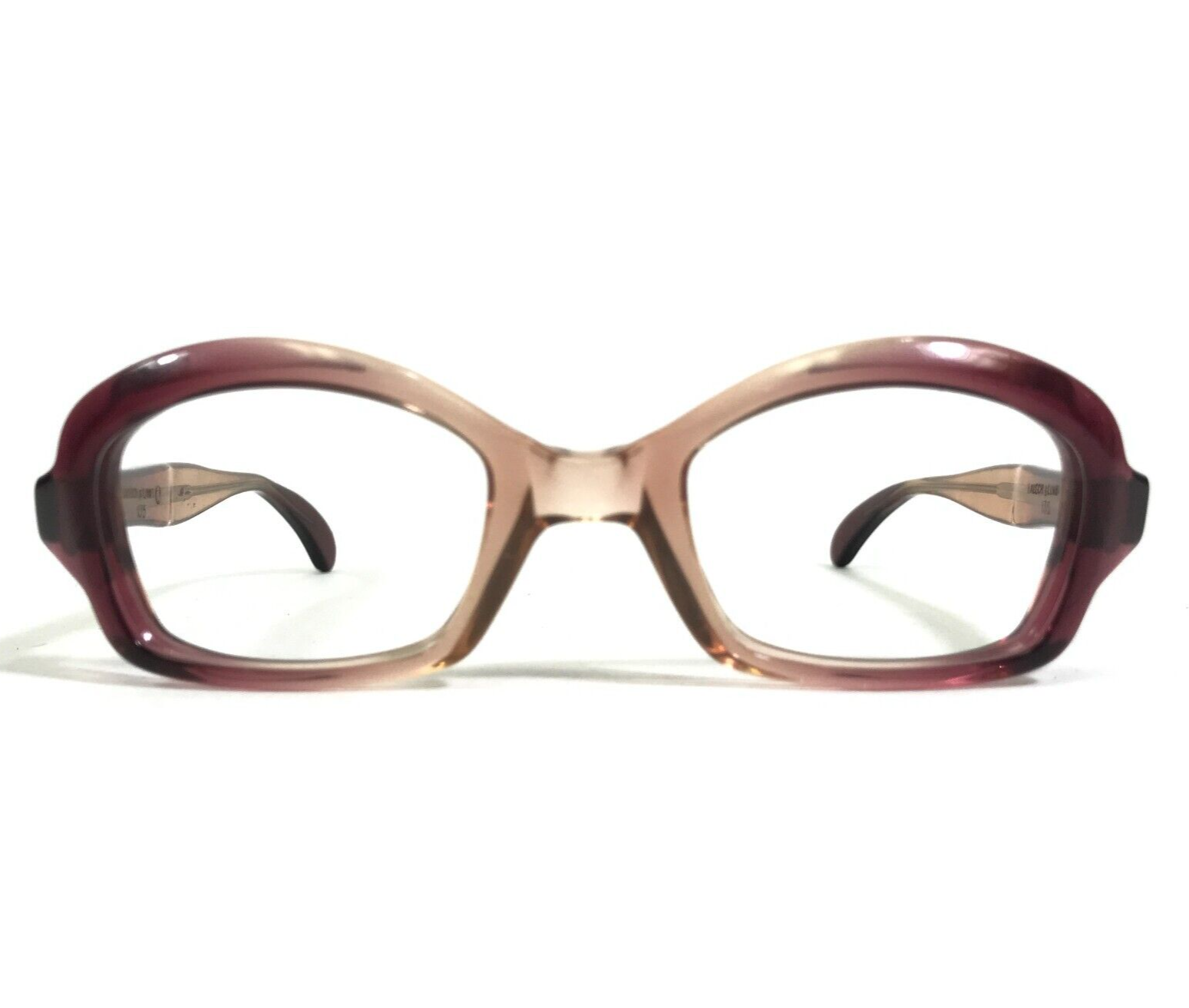 Vintage Bausch & Lomb Petite Small Eyeglasses Frames Brown Purple Fade 40-20-135 - $37.19
