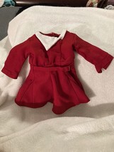 American Girl Doll Kit Kittredge Red Holiday Dress Pleasant Company 2008 - £19.80 GBP