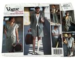 Vogue Career Wardrobe Sewing Pattern 2637 Sizes 12-14-16 Jacket Skirt Pa... - $9.60