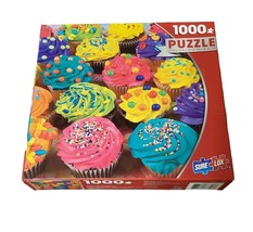 Surelox Jigsaw Puzzle 1000 Pieces Cupcakes 27&quot; x 19&quot; BRAND NEW - $6.92