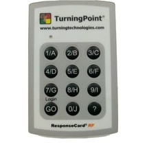 Turning Technologies Response Card Clicker Remote RCRF-01 Tested Works - £9.73 GBP