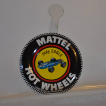 VTG Mattel Hot Wheels Redline Collector&#39;s Button pocket badge - Indy Eagle - £15.82 GBP