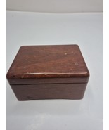 Vtg Plays &quot;It&#39;s a Small World&quot; Wooden Wind up Music Box Sankyo Musical M... - $327.75 MXN