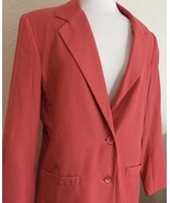 VTG Napa Studio Petite Size 8 Jacket Blazer Sz 6 Skirt Coral Suit Lined ... - £11.76 GBP