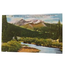 Postcard Mt Baker Outstanding Peak Never Summer Range Rocky Mountain Col... - $4.88