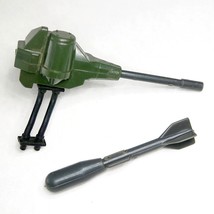 GI Joe Chain Gun Cannon with Hose &amp; Side-Winder HE Missile 1983 Dragonfl... - $27.01 CAD