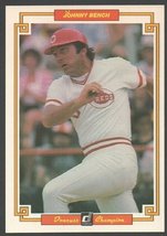 Cincinnati Reds Johnny Bench 1984 Donruss Champions # 51 - £1.15 GBP