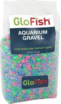 GloFish Aquarium Gravel, Pink/Green/Blue Fluorescent, 5-Pound, Bag Fluor... - £8.14 GBP