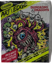 Dungeons &amp; Dragons Crayola Art With Edge 28 Coloring Pages + Poster DnD ... - $4.00