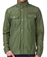 G-Star Raw Mens Button Placket Jacket Sage Size XX-Large - £171.32 GBP