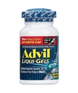 Advil Liqui Gels Solubilized Ibuprofen 160 Caps 200mg Pain Reliever Exp ... - $16.23 CAD