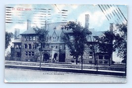 The James J Hill Residence St Paul Minnesota MN 1907 DB Postcard J16 - £2.41 GBP