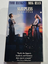 Sleepless in Seattle (VHS, 1993) Tom Hanks Meg Ryan - £5.48 GBP